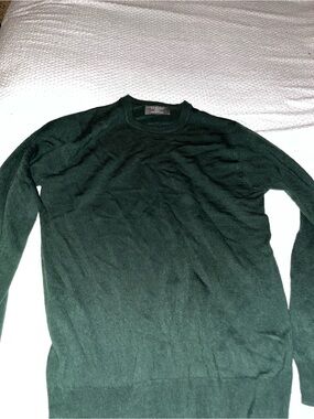 Primark Men's Forest Green Crew Neck Sweater